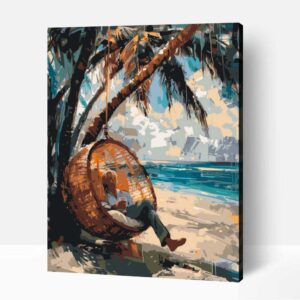 Siesta festmény számfestő