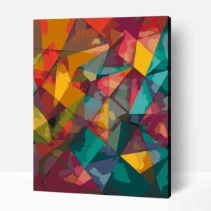 Színes polygon számfestő