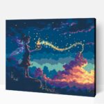 Varázslatos tünder számfestő