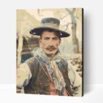 Kackiás bajusz számfestő