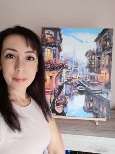 Click to view full screen Khajuraho templom számfestő photo review