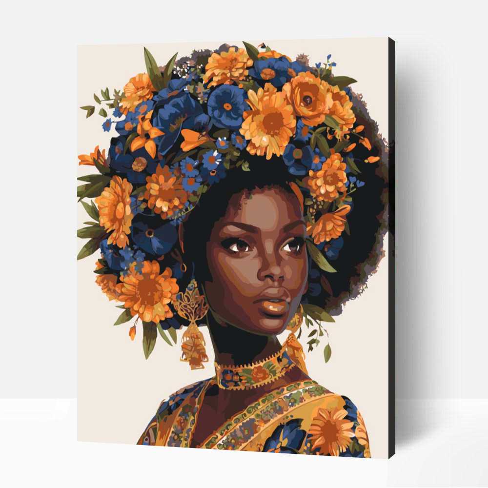 Virágos mikrofon haj számfestő 1 Virágos mikrofon haj számfestő