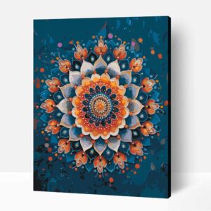 Hideg mandala számfestő