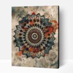 Kaotikus mandala számfestő