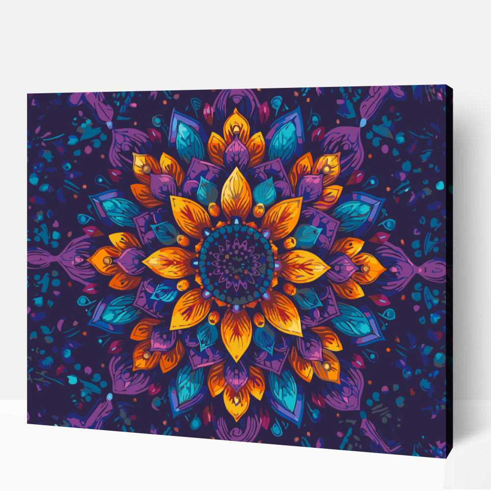 Magabiztos mandala számfestő 1 Magabiztos mandala számfestő