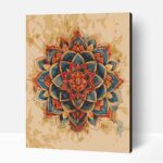 Nugodt mandala számfestő