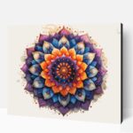Sejtelmes mandala számfestő