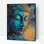 Aranyló Buddha számfestő