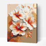 3D trópusi virág számfestő