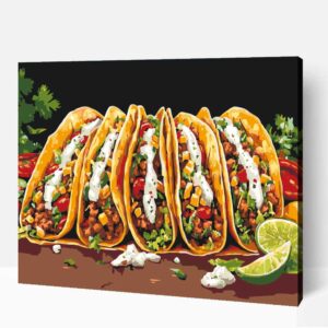 Taco számfestő