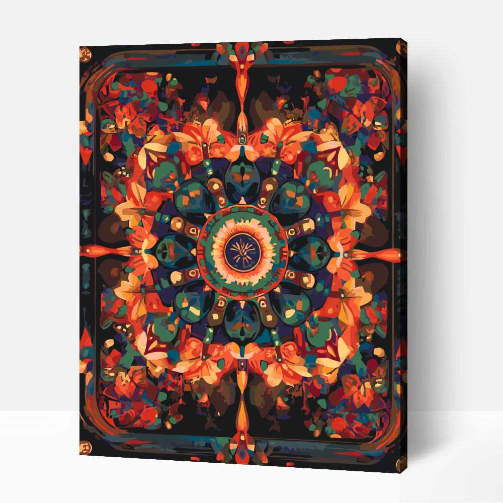 Csempe kaleido számfestő 1 Csempe kaleido számfestő