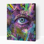 A mindent látó szem számfestő