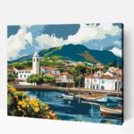 Delgada Azores számfestő