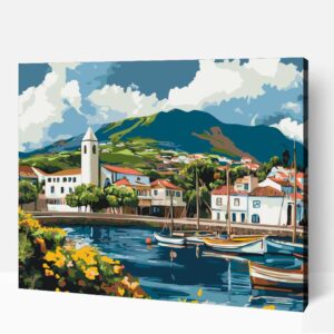 Delgada Azores számfestő