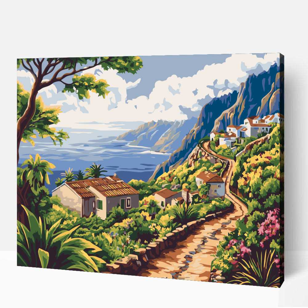 Madeira levadái számfestő 1 Madeira levadái számfestő