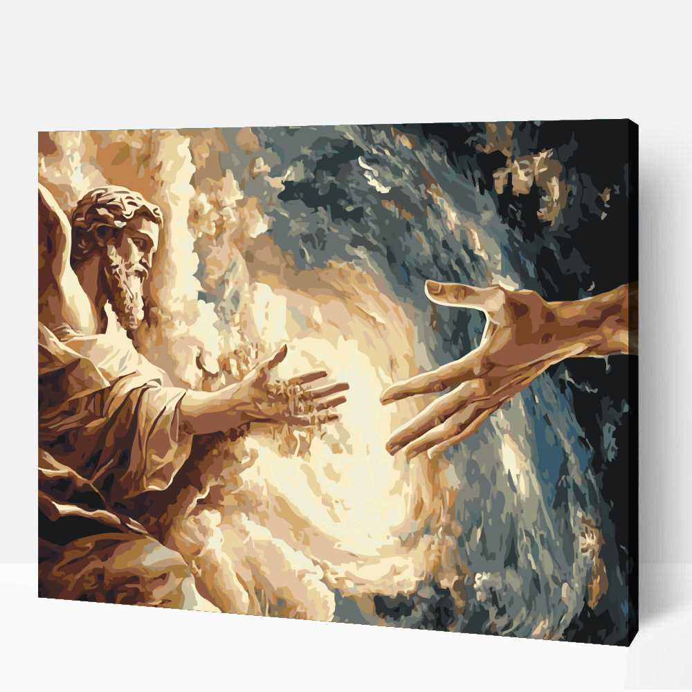 Világteremtés számfestő 1 Világteremtés számfestő