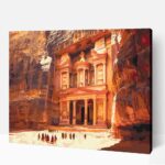 Monumentális Petra számfestő