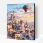 A kappadokia fényei számfestő