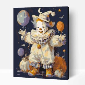 Kisbohóc számfestő