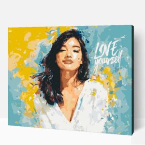 Szeresd önmagad számfestő