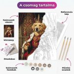Királyi kiskedvenc - arccserés számfestő - Image 2