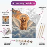 Angyali pofi - arccserés számfestő - Image 2