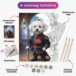 Herceg kiskedvenc - arccserés számfestő - Image 2
