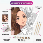 Anime stílusváltó számfestő - Image 2