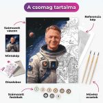 Asztronauta - arccserés számfestő - Image 2