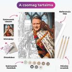 Király - arccserés számfestő - Image 2