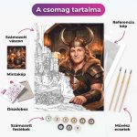 Wiking- arccserés számfestő - Image 2