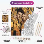 Klimt stílusváltó számfestő - Image 2