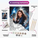 Varázsló lány - arccserés számfestő - Image 2