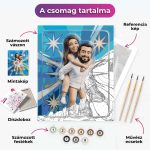 Akciófigura stílusváltó számfestő - Image 2