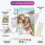 Anime stílusváltó számfestő - Image 2