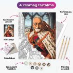 Király - arccserés számfestő - Image 2