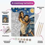 Van Gogh stílusváltó számfestő - Image 2